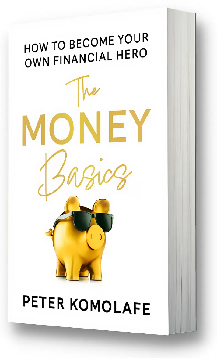 The Money Basics by Peter Komolafe, book cover
